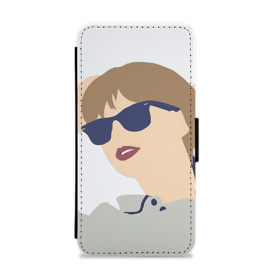 Taylor Swift Cartoon 2 Flip Wallet Phone Case - Fun Cases