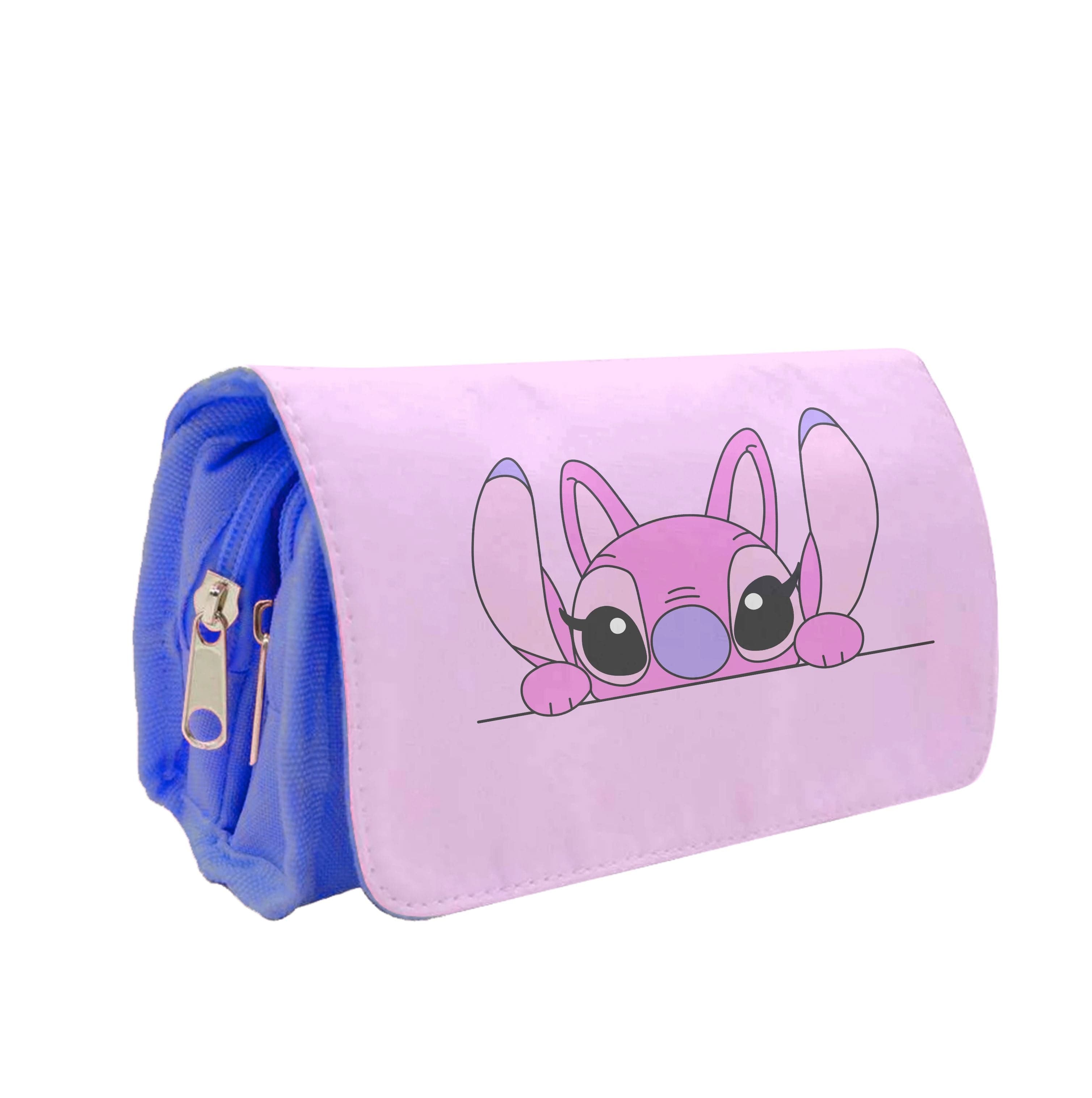 Angel Leaning - Pink Alien Pencil Case