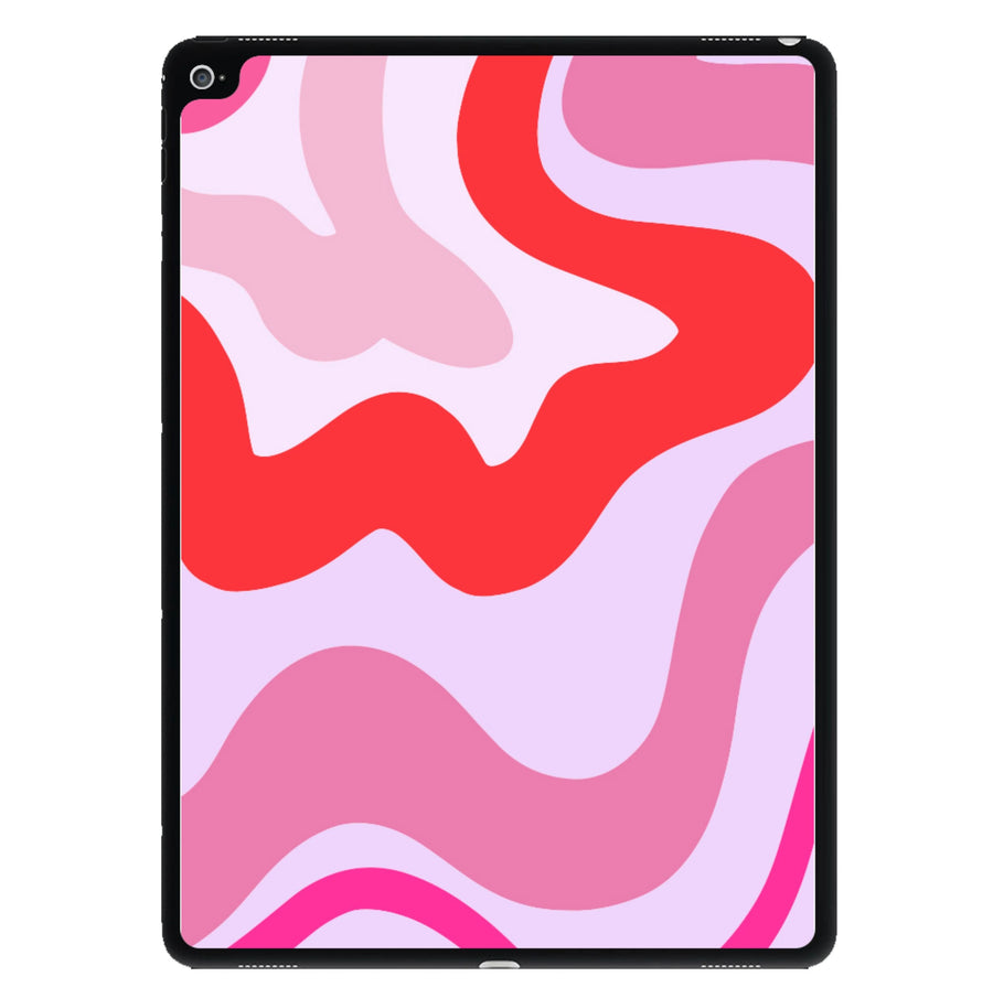 Purple & Pink Abstract  iPad Case