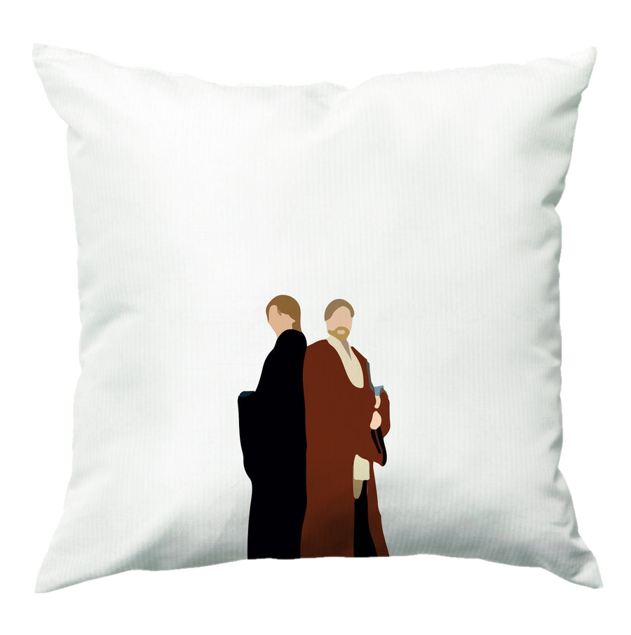 Luke Skywalker And Obi-Wan Kenobi - Star Wars Cushion