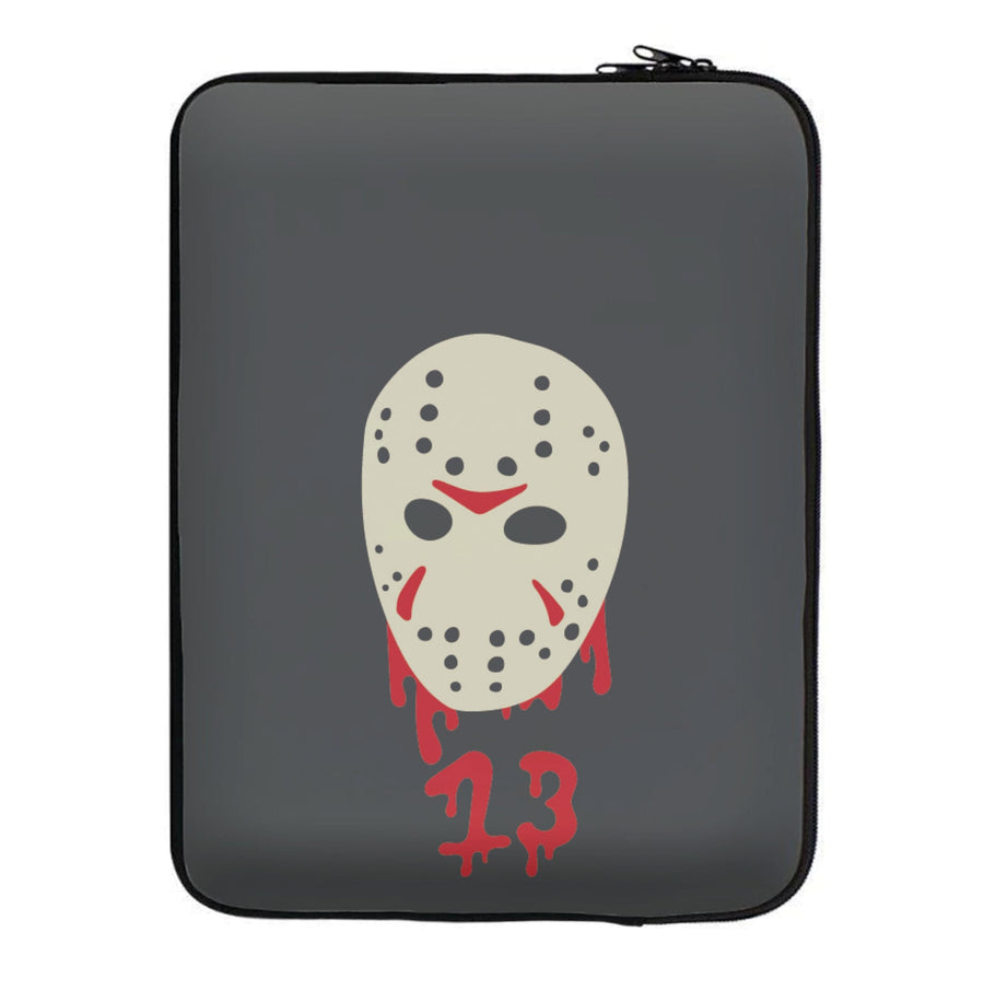 13th Mask - Friday The 13th Laptop Sleeve