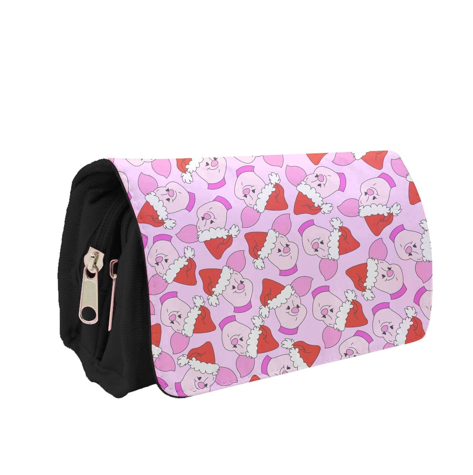 Pig Pattern Christmas Pencil Case