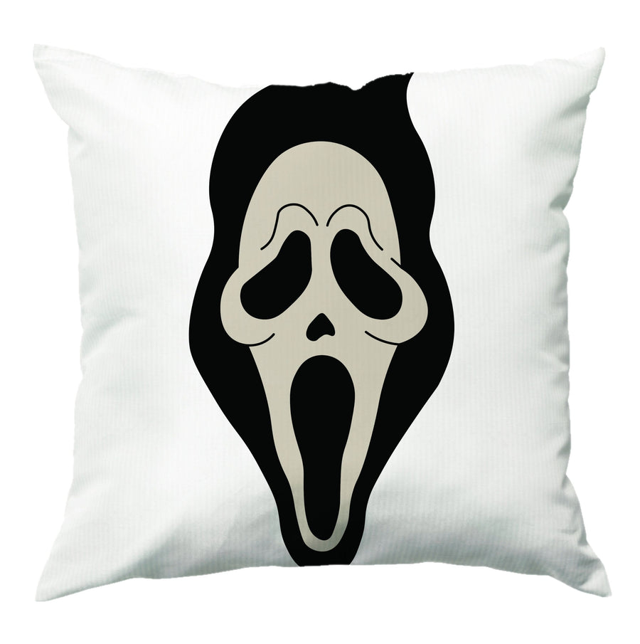 Pink Ghostface Pattern - Scream Cushion
