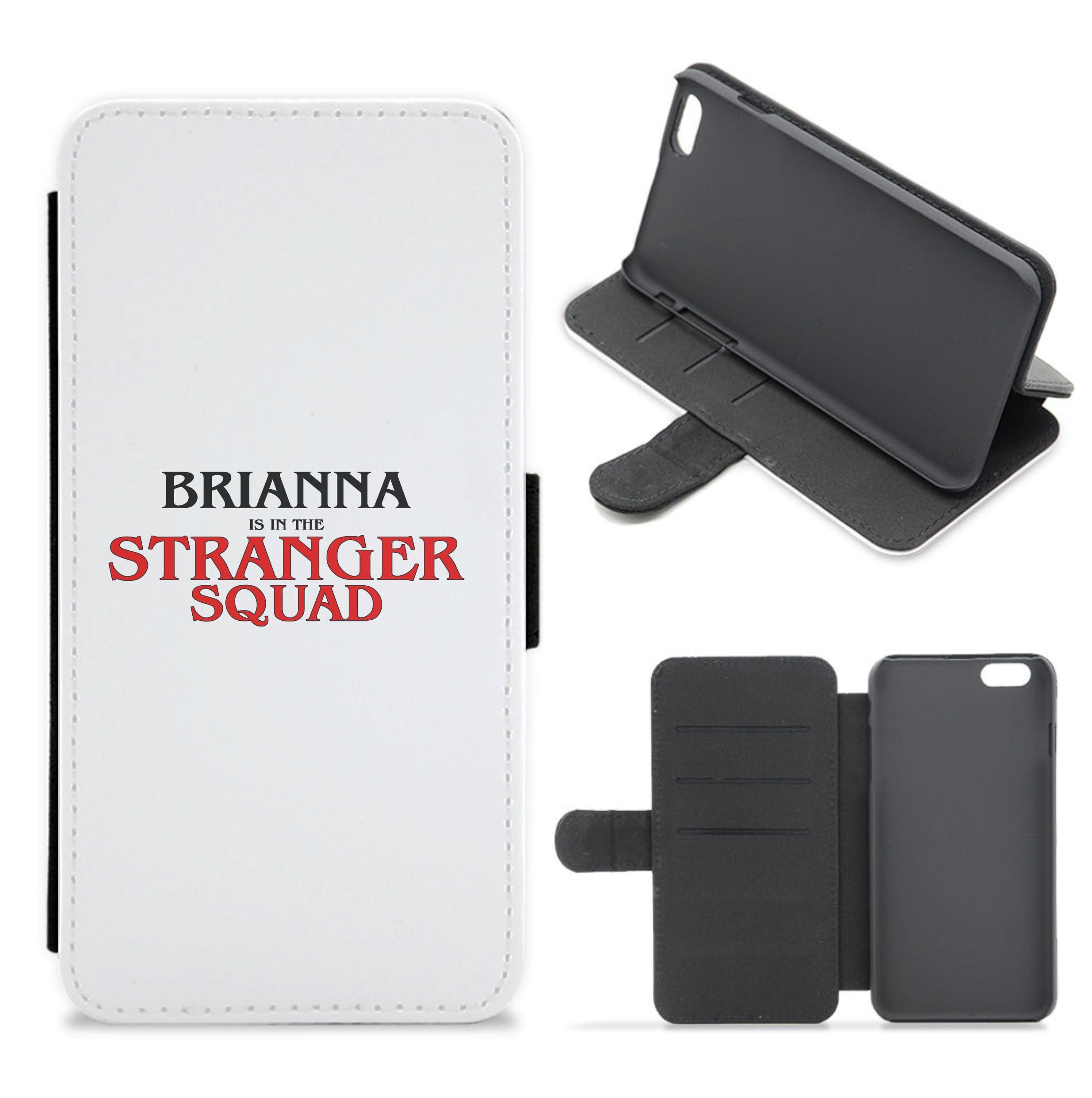 Stranger Squad - Personalised Stranger Flip / Wallet Phone Case