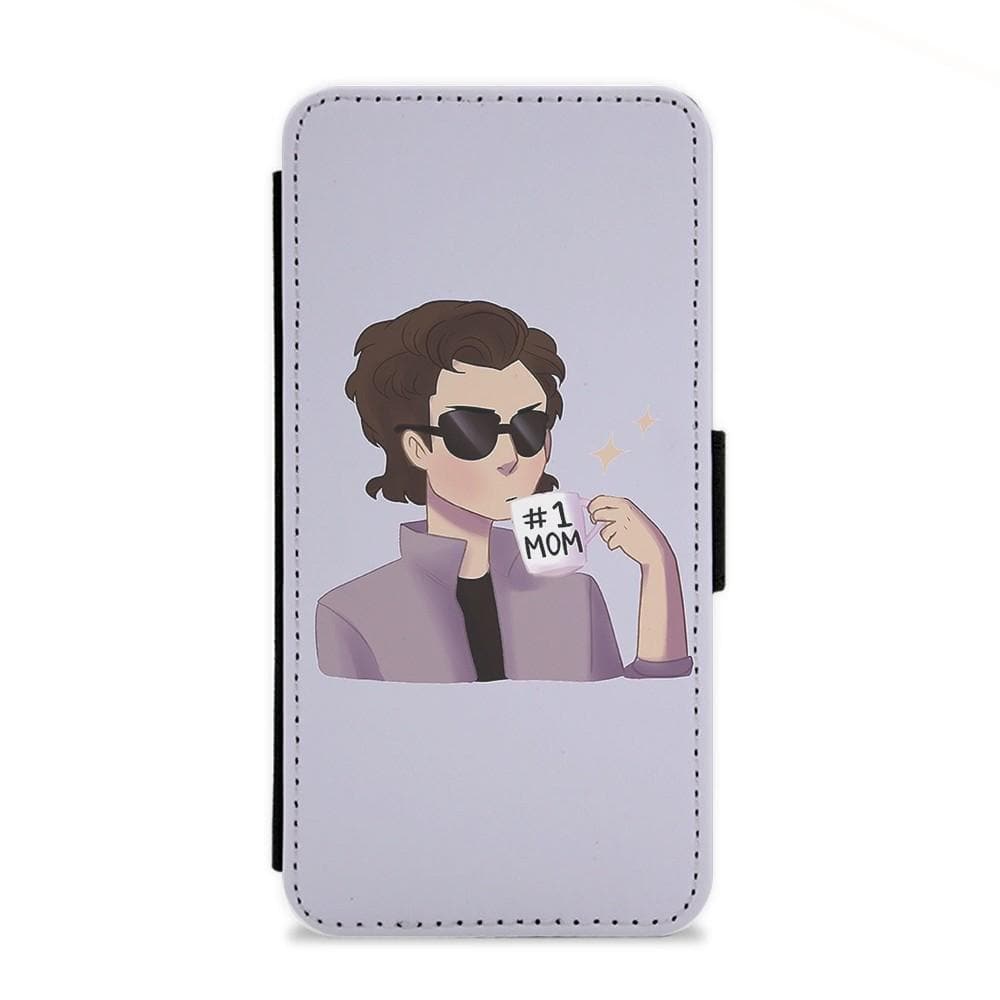 Steve Harrington, Mother of Four Flip Wallet Phone Case - Fun Cases