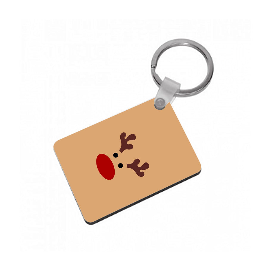 Rudolph Red Nose - Christmas Keyring