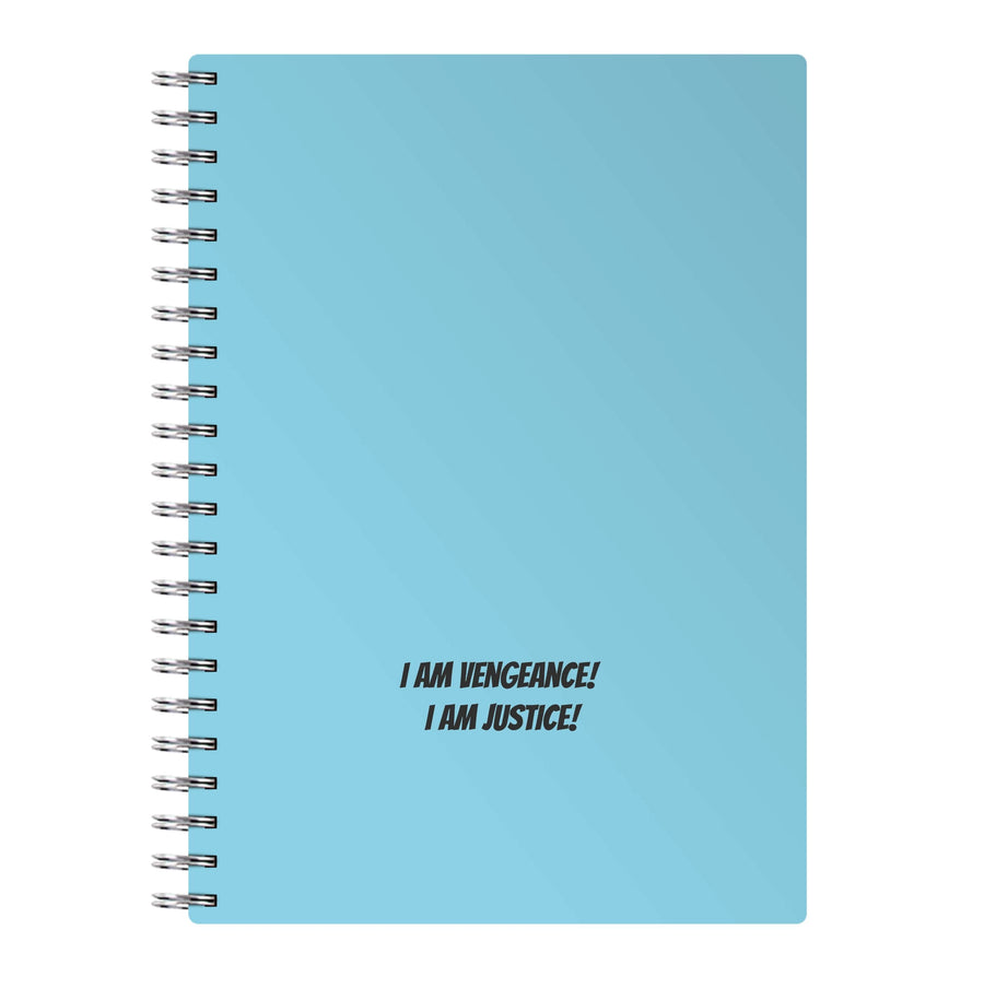 I Am Justice - Moon Knight Notebook