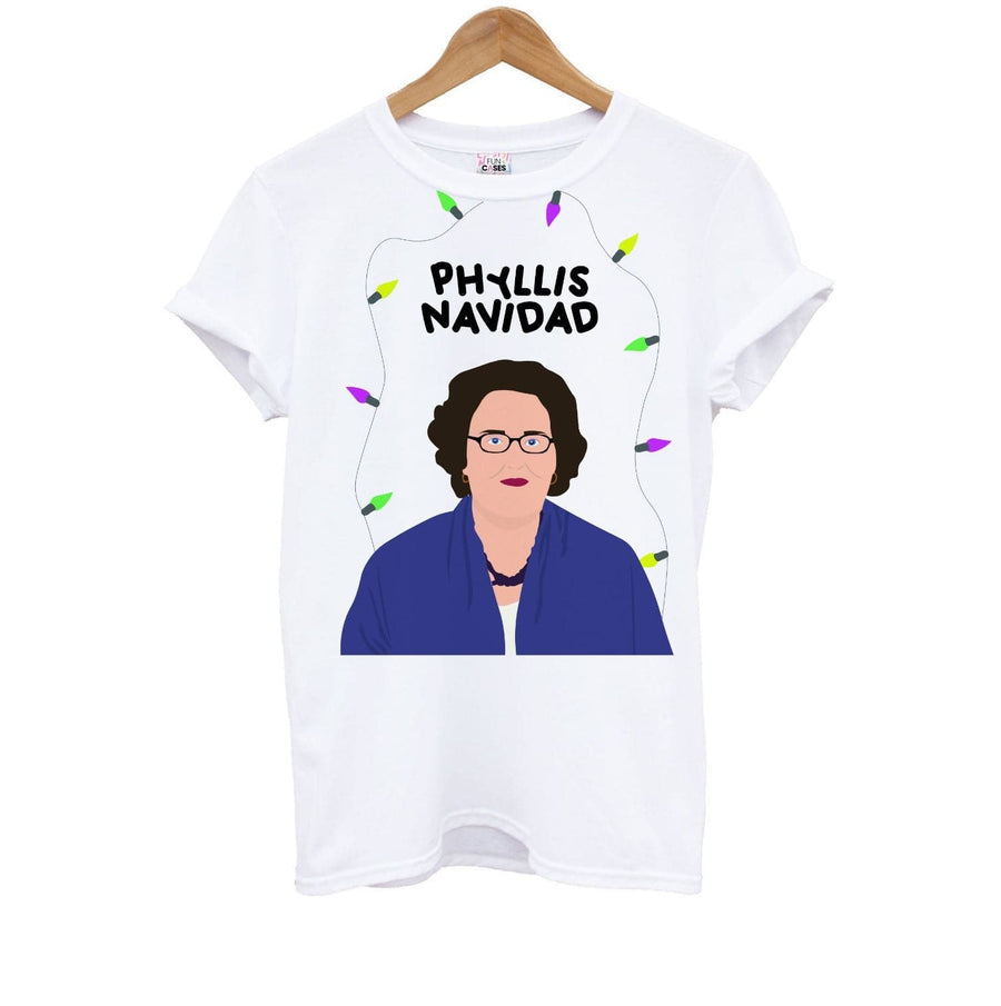 Phyllis Navidad - The Office Kids T-Shirt