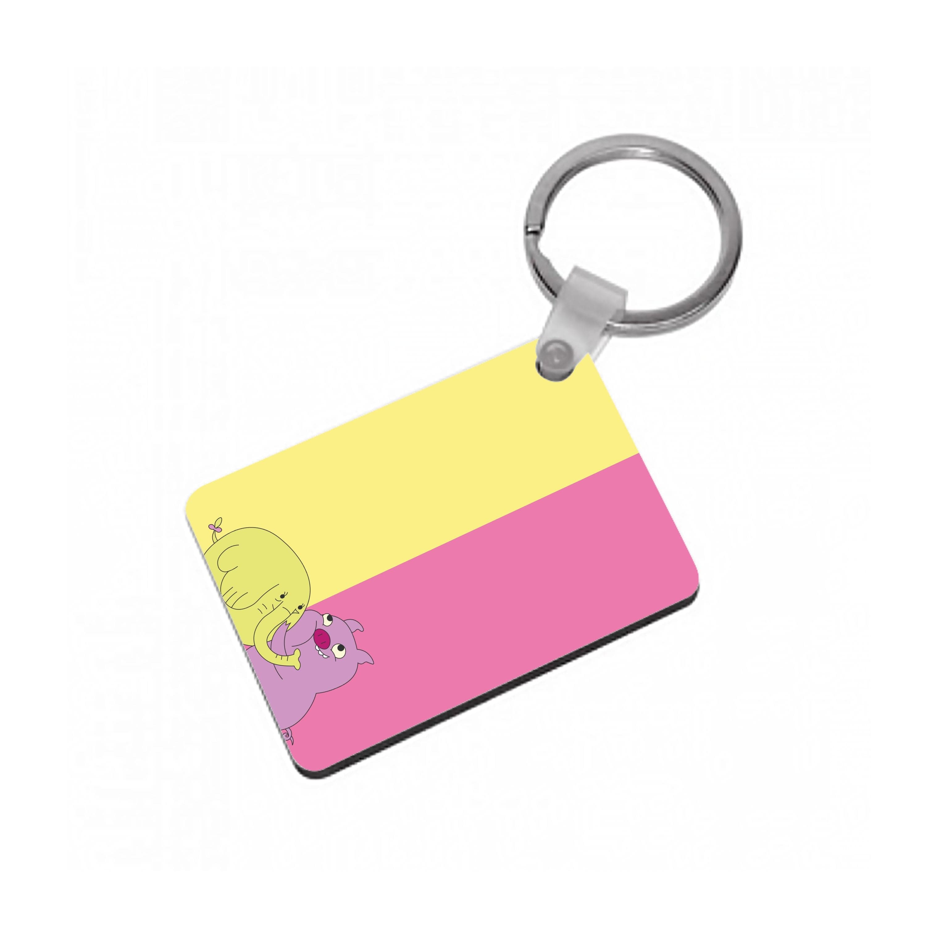 Tree Trunks Keyring