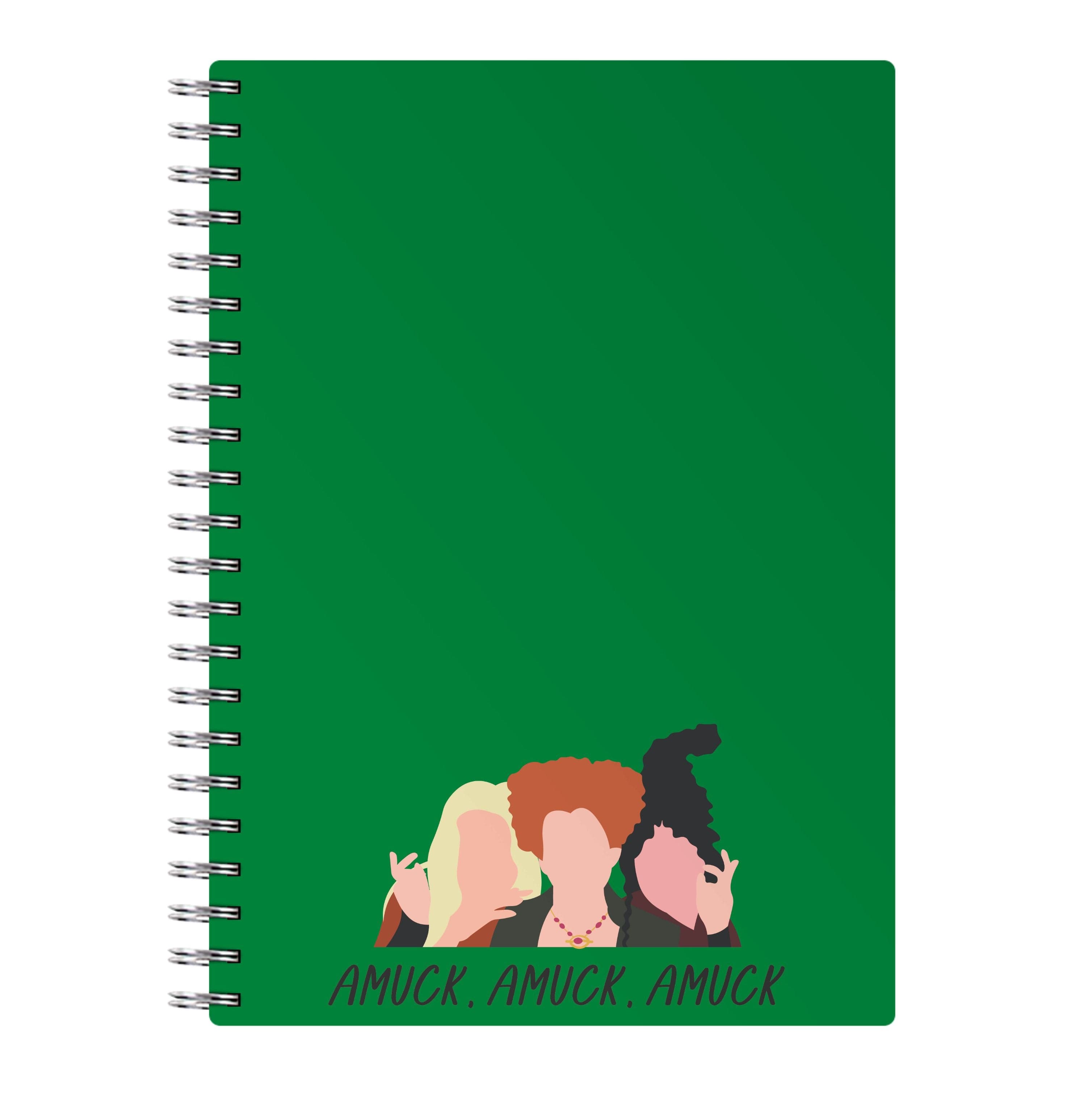 Amuck, Amuck, Amuck - Hocus Halloween Notebook