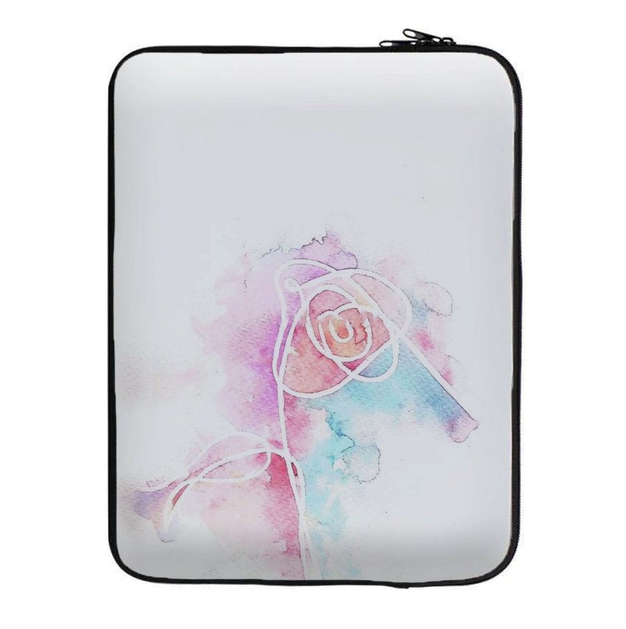 BTS Love Yourself Watercolour Painting Laptop Sleeve