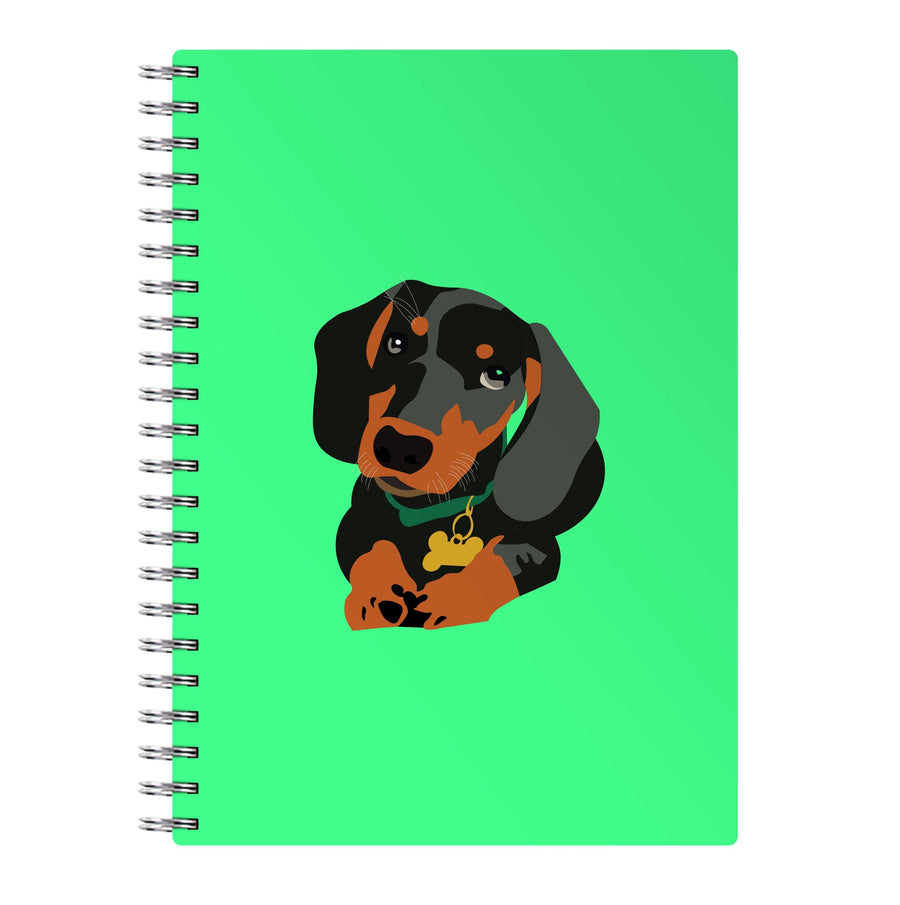 Black & brown - Dachshunds Notebook