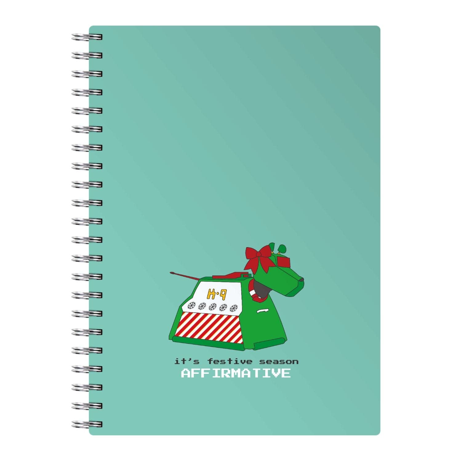 K9 Festive Season - Doctor Who Notebook