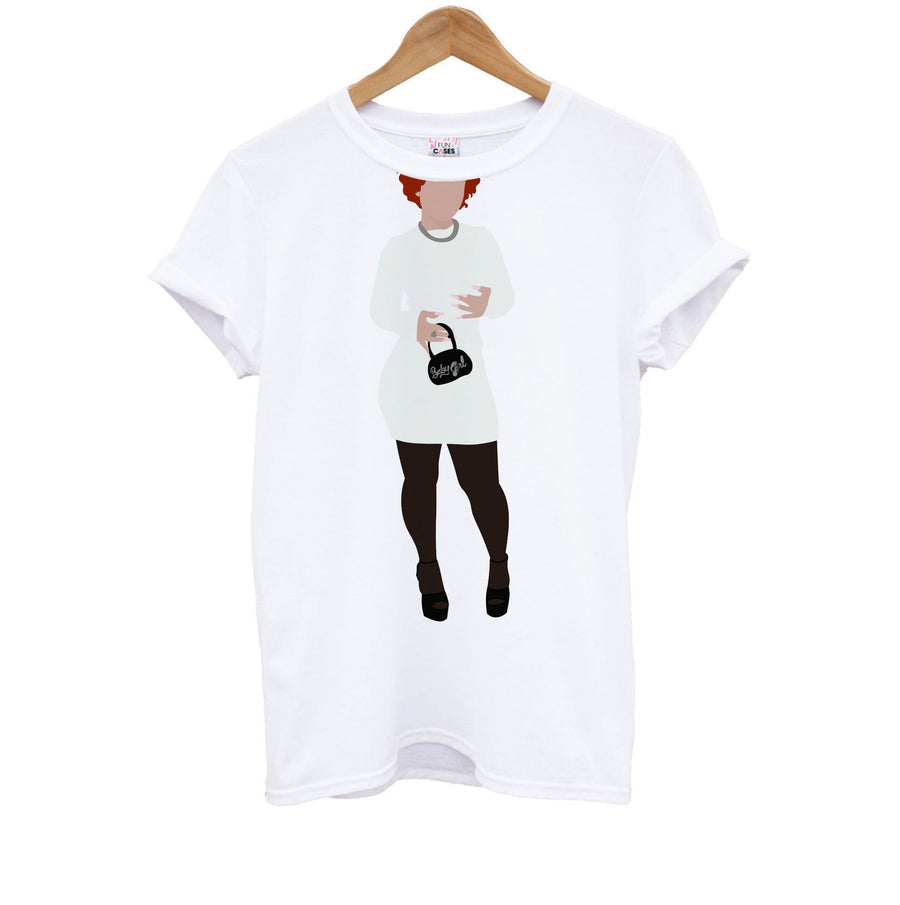 White Dress - Ice Spice Kids T-Shirt