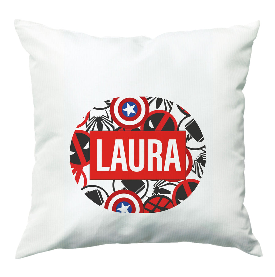 Collage - Personalised Marvel Cushion