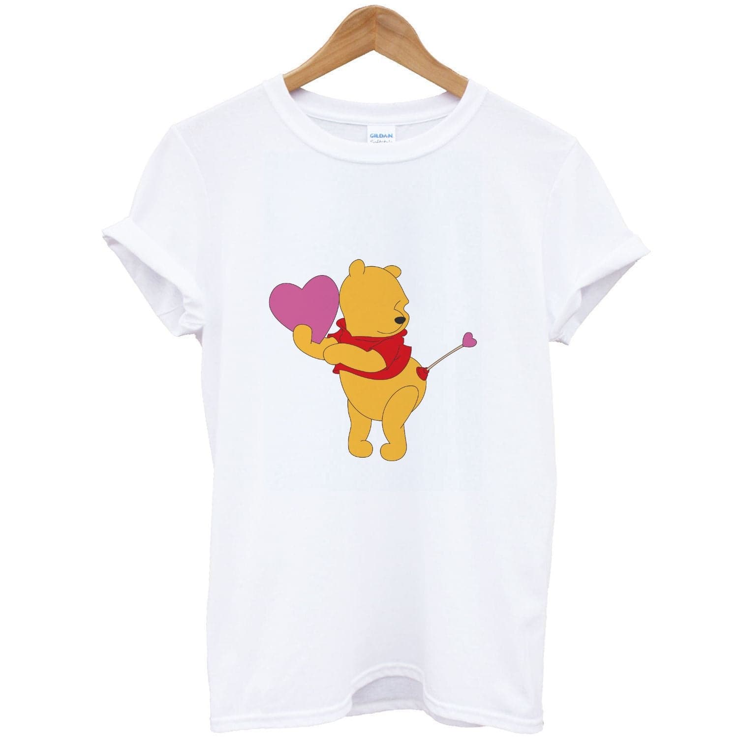 Cupid Pooh Valentine's T-Shirt