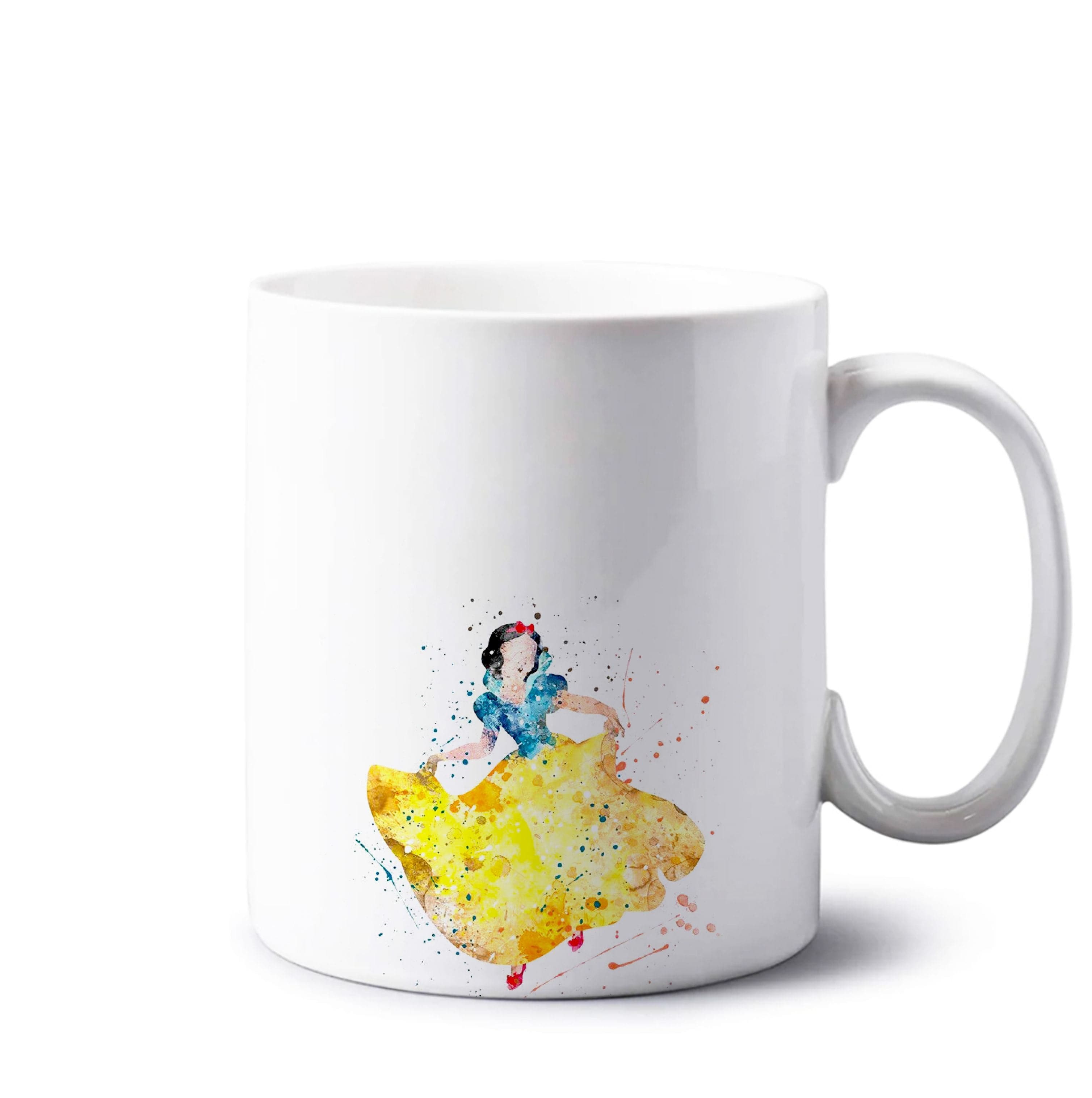 Watercolour Snow White Fairytale Mug