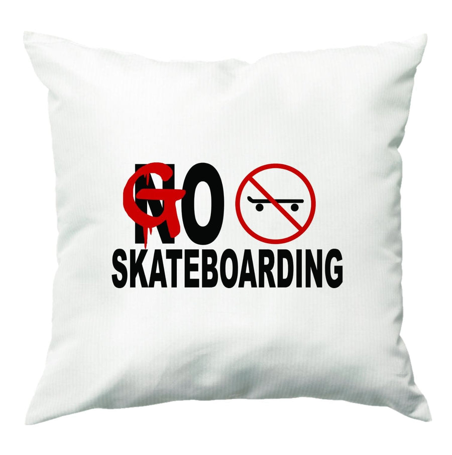 Go Skateboarding - Skate Aesthetic  Cushion