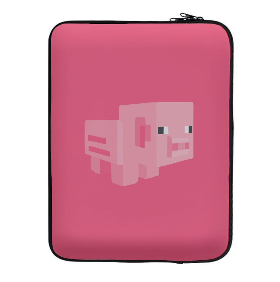 Minecraft Pig Laptop Sleeve