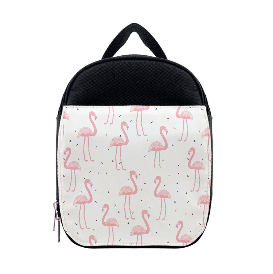 Pink Flamingo Pattern Lunchbox