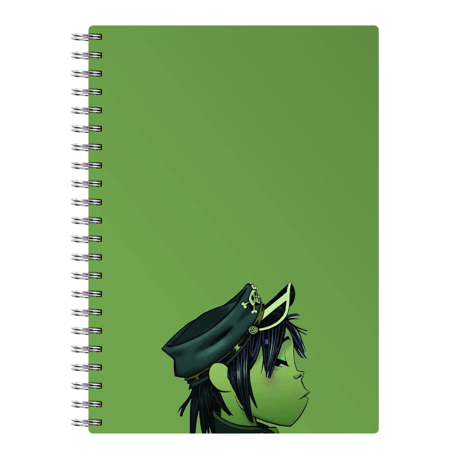 Green 2d - Gorillaz Notebook