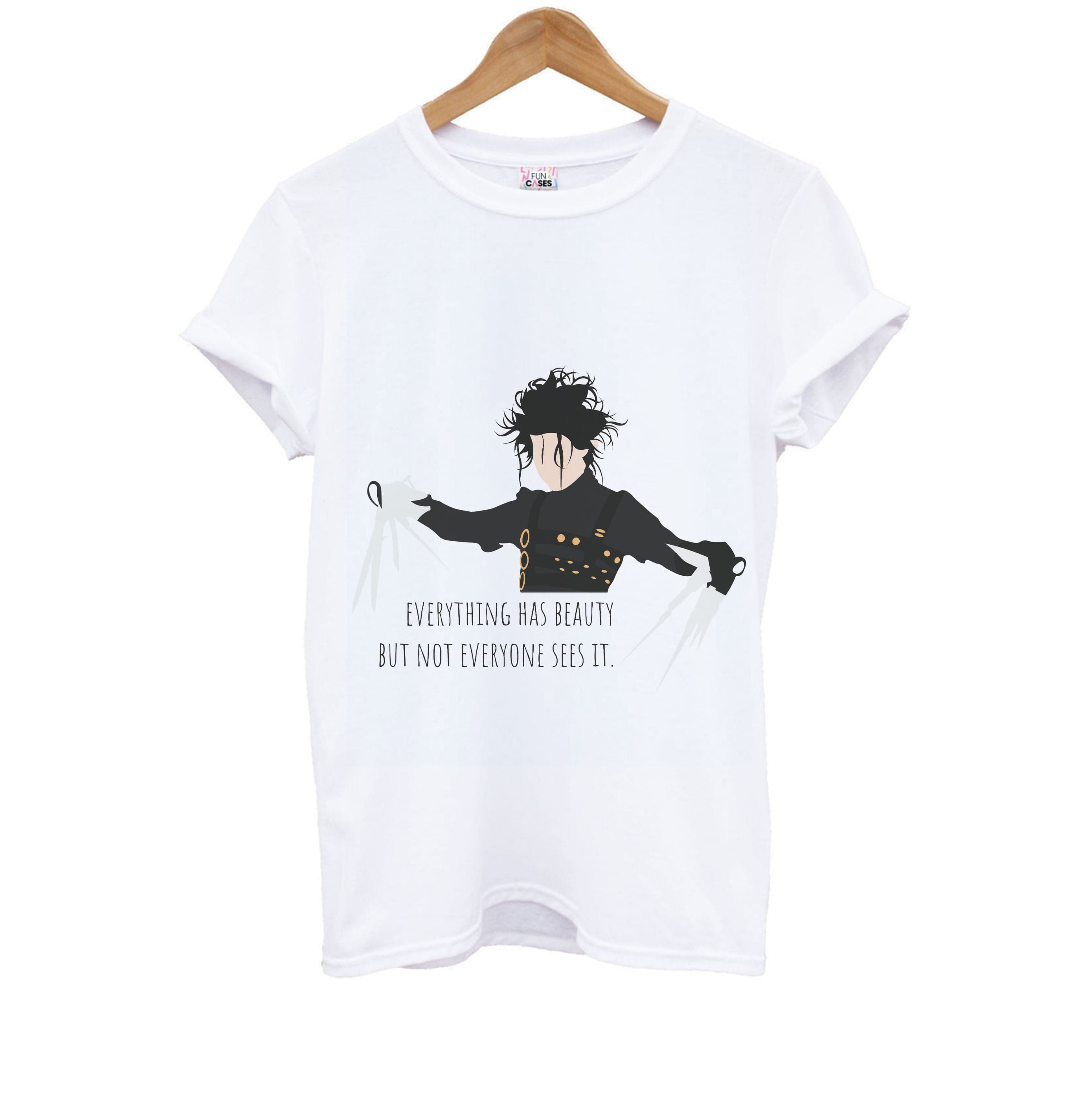 Everything Has Beauty - Scissorhands Kids T-Shirt