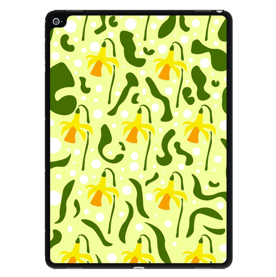 Daffodil Pattern - Floral iPad Case