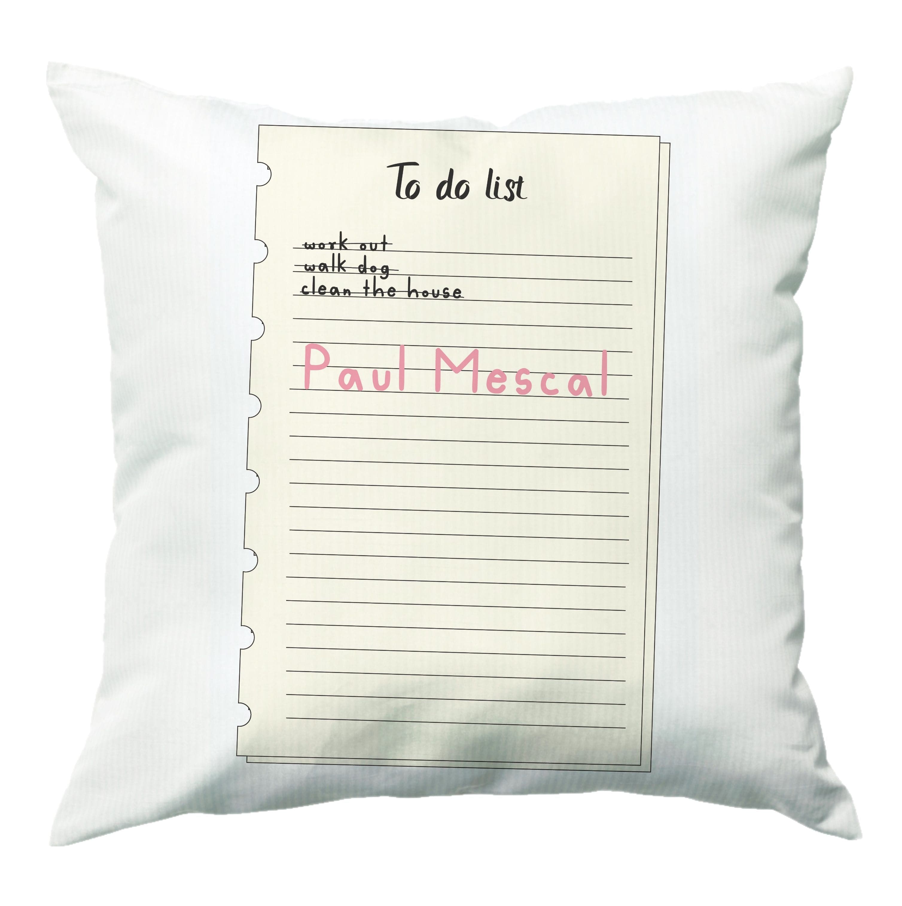 To Do List - Mescal Cushion