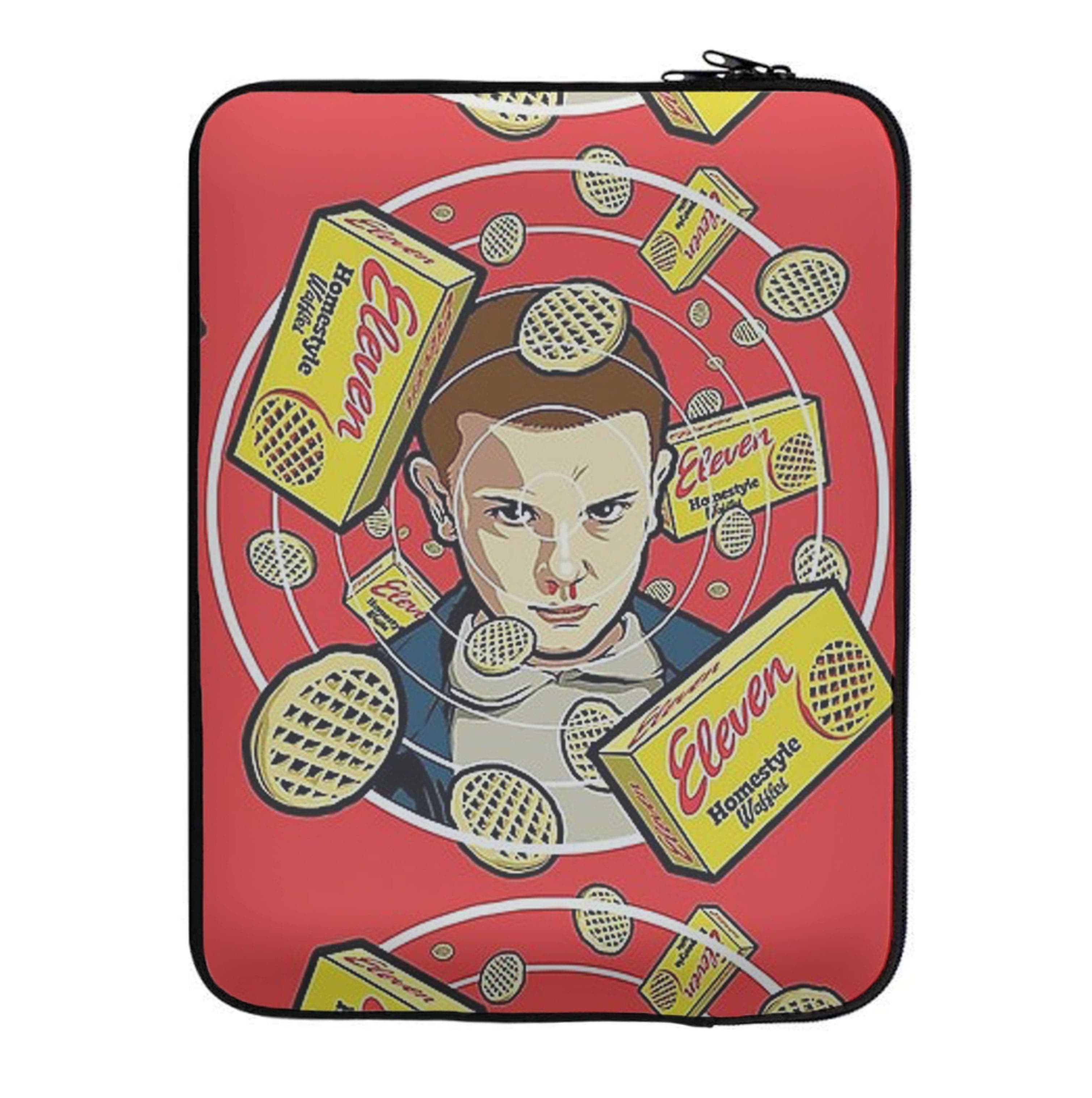 Eleven and Waffles Laptop Sleeve