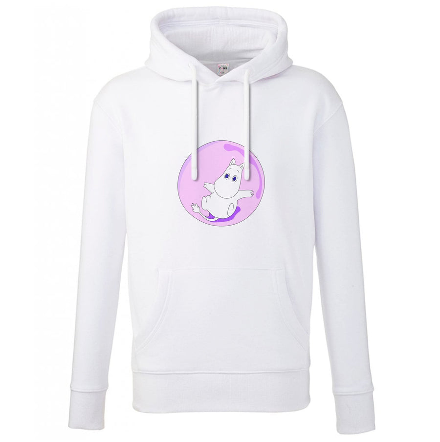 Moomin In A Pink Bubble  Hoodie