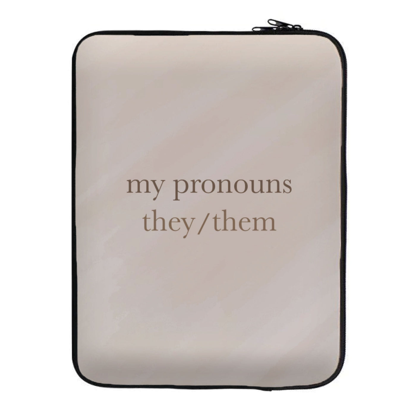 They & Them - Pronouns Laptop Sleeve