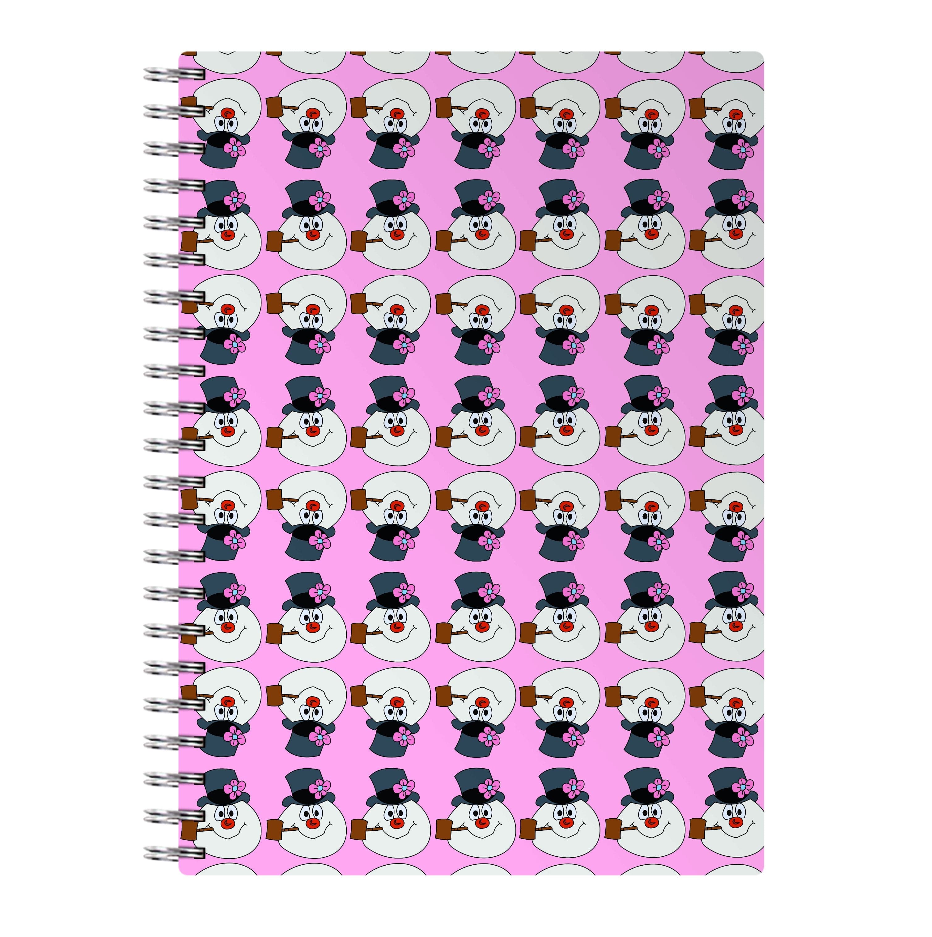 Pattern - Snowman Notebook