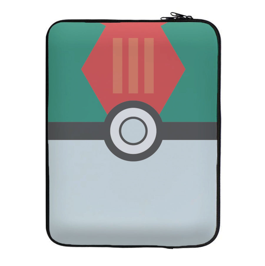 Lure Ball Green - Pokemon Laptop Sleeve