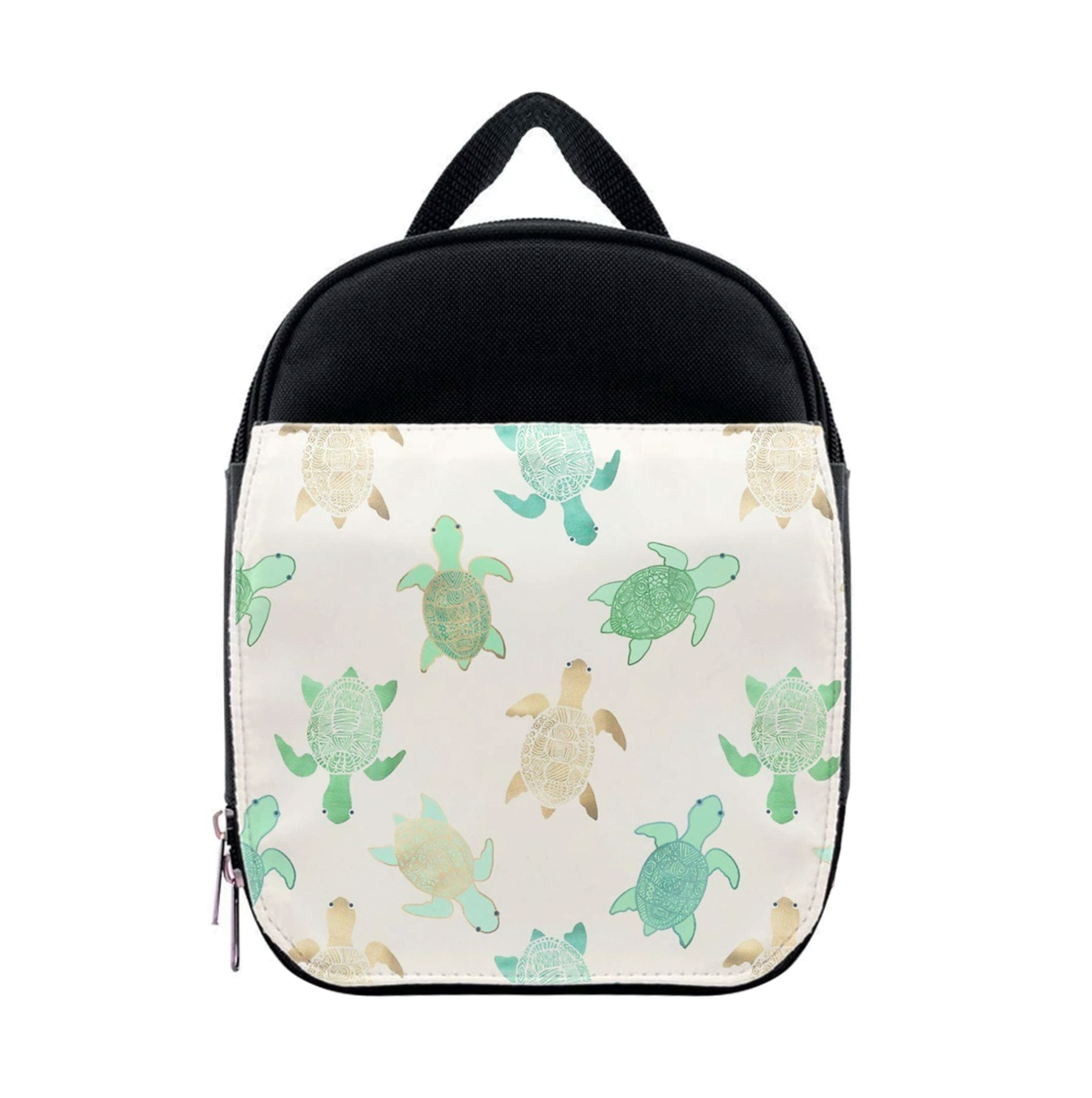 Gilded Jade & Mint Turtles Lunchbox