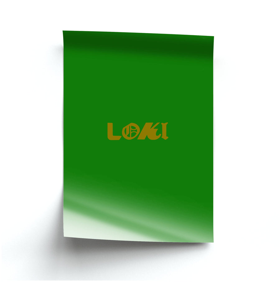 Logo - Loki Poster
