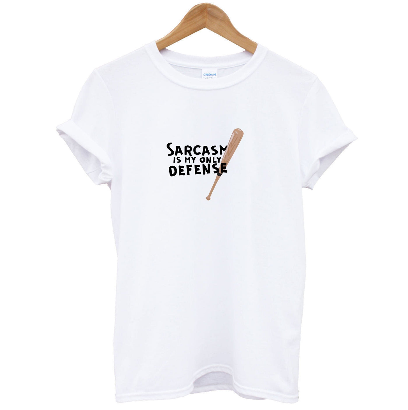 Sarcasm Is My Only Defense - Teen Wolf T-Shirt