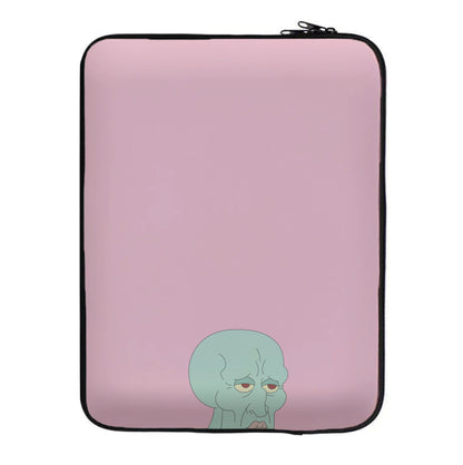 Muscly Squidward Laptop Sleeve