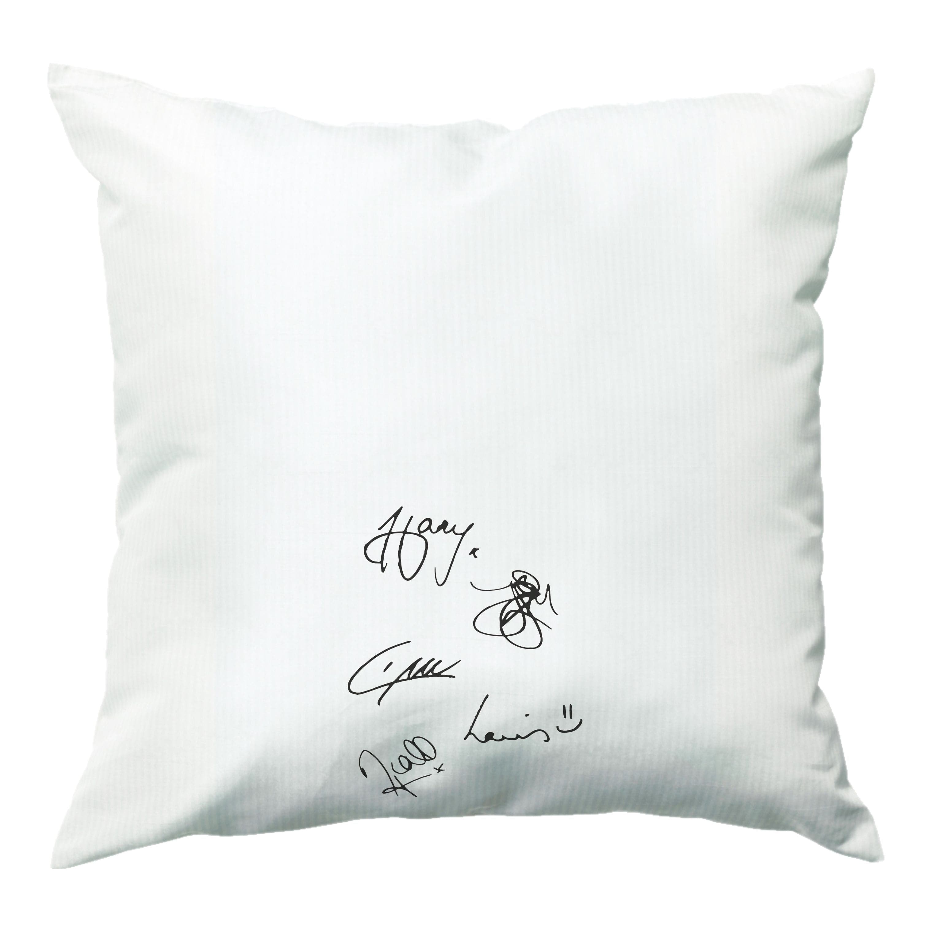 1D Signatures Cushion