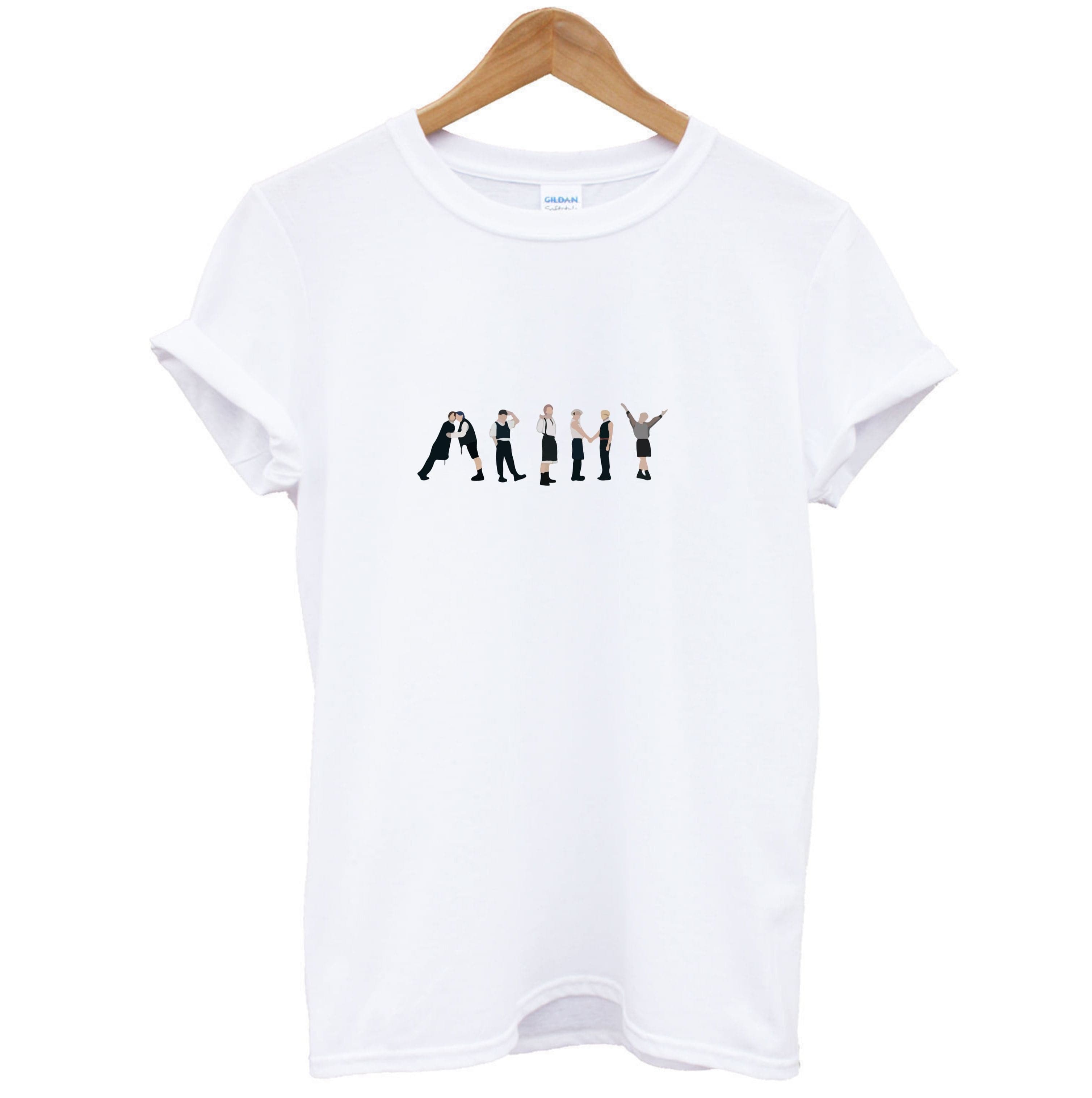 K-Pop Band Army Members T-Shirt