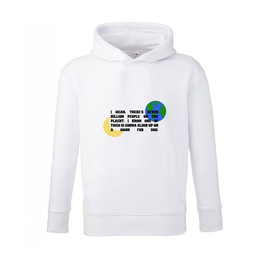 Climb Up On A Moon For You - Sex Education Kids Hoodie