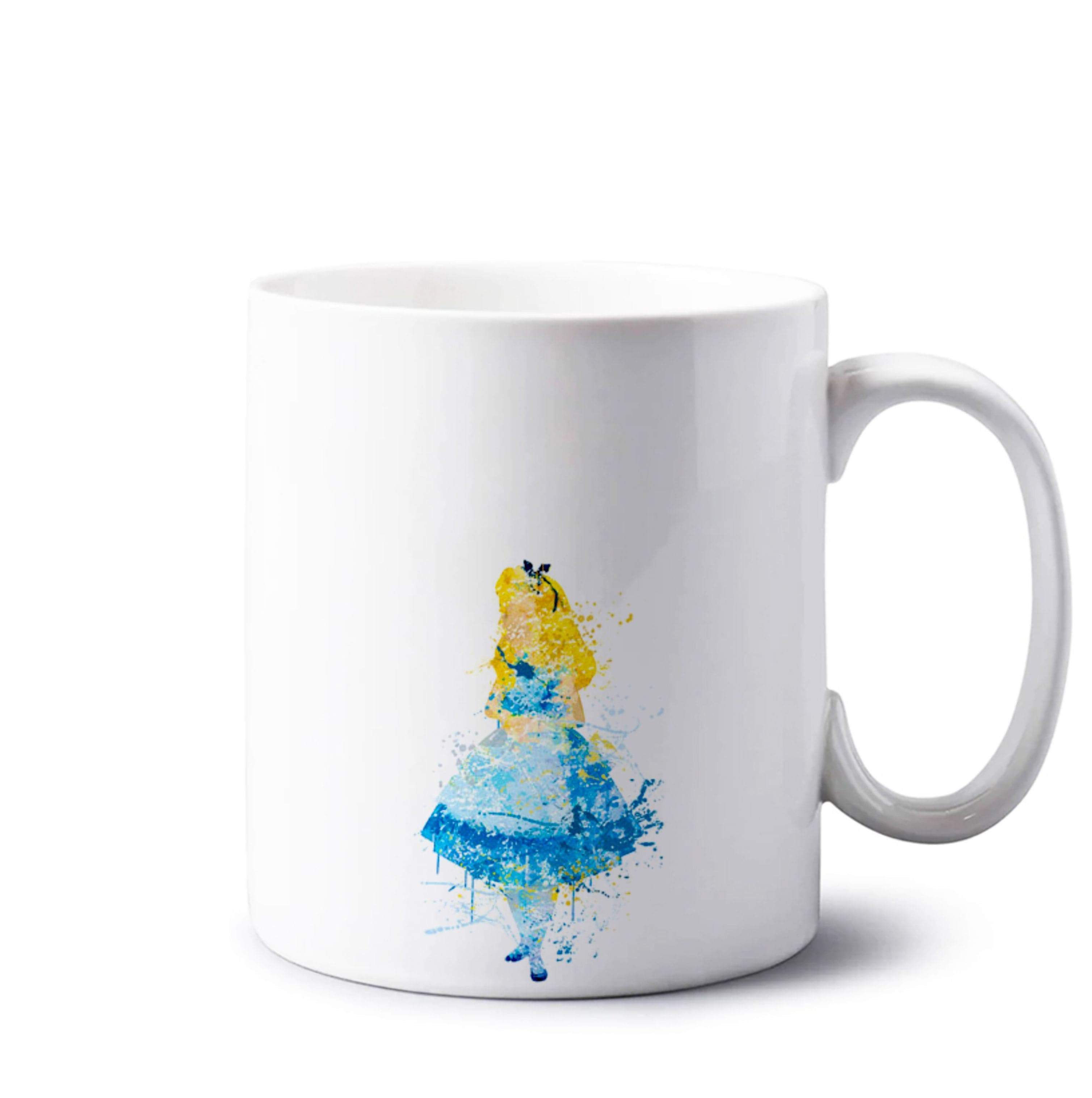 Watercolour Alice in Wonderland Fairytale Mug