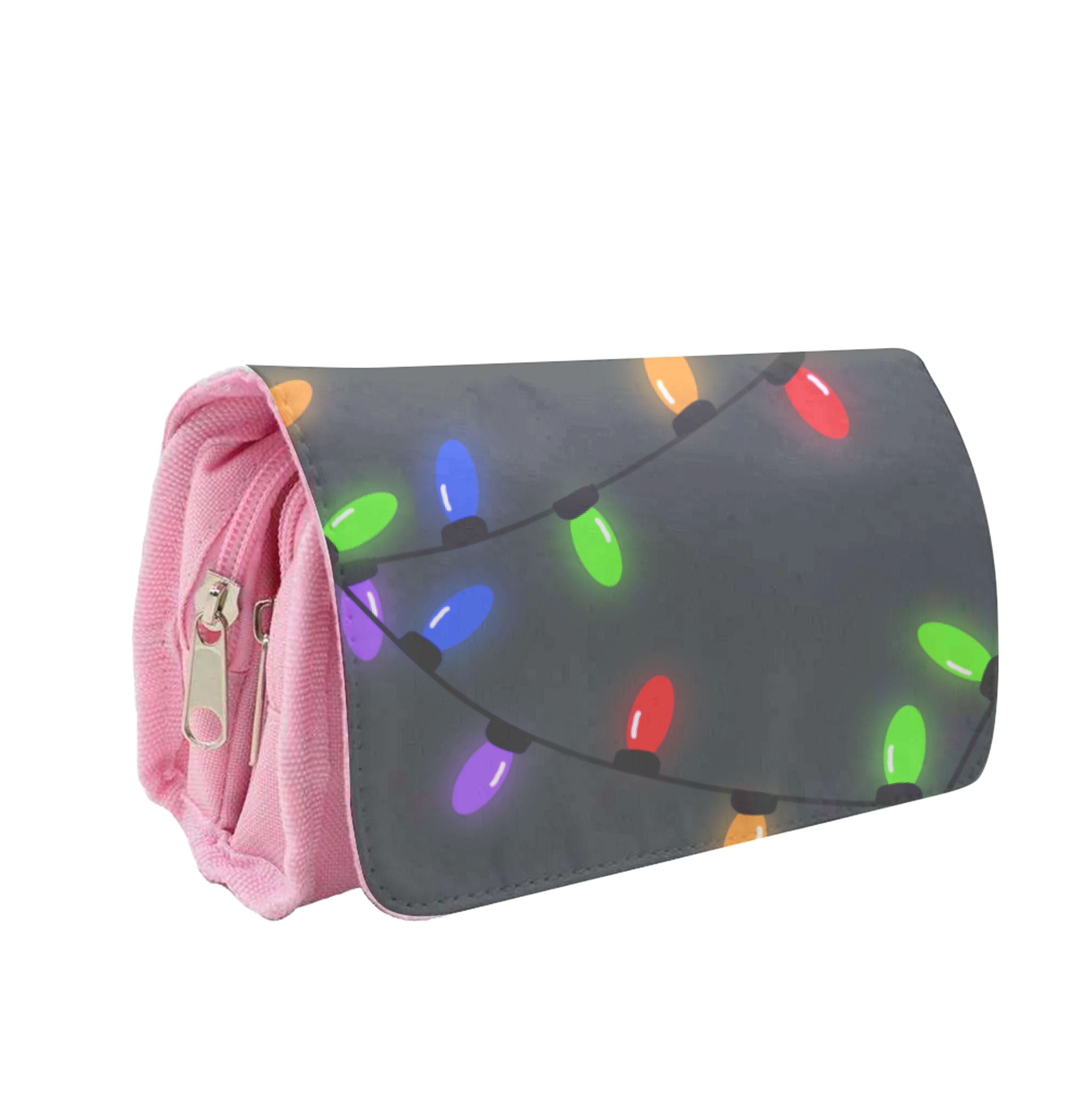 Rainbow Lights - Christmas Patterns Pencil Case