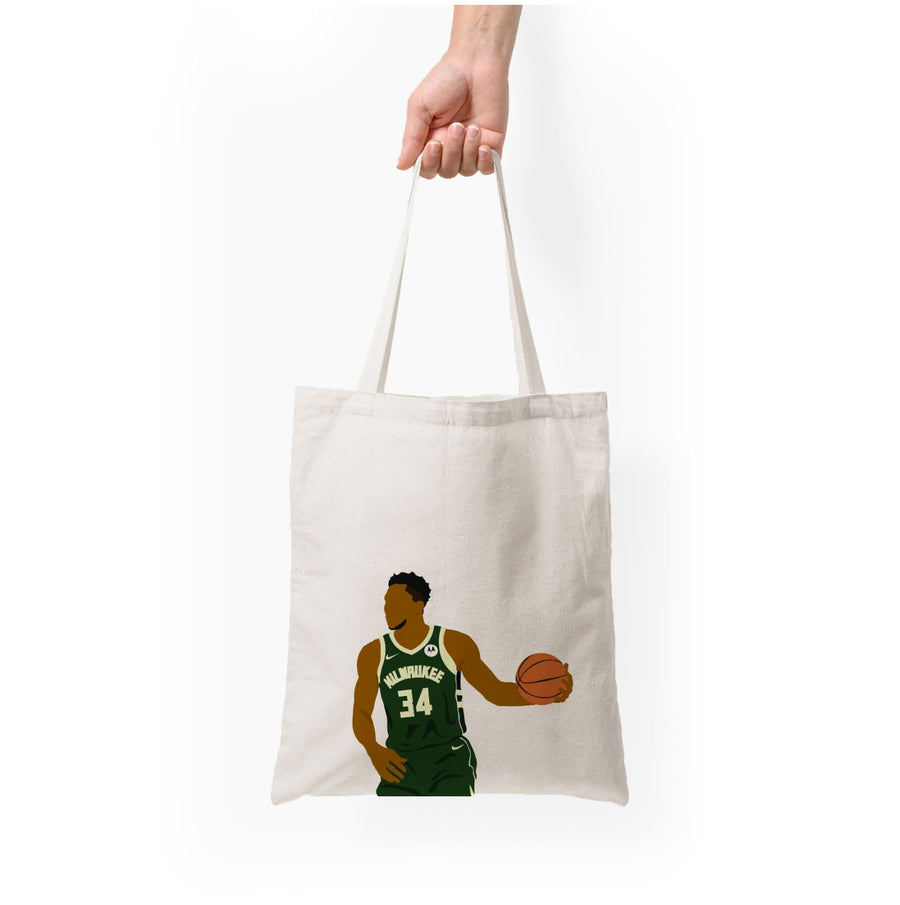 Jayson Tatum - Basketball Tote Bag