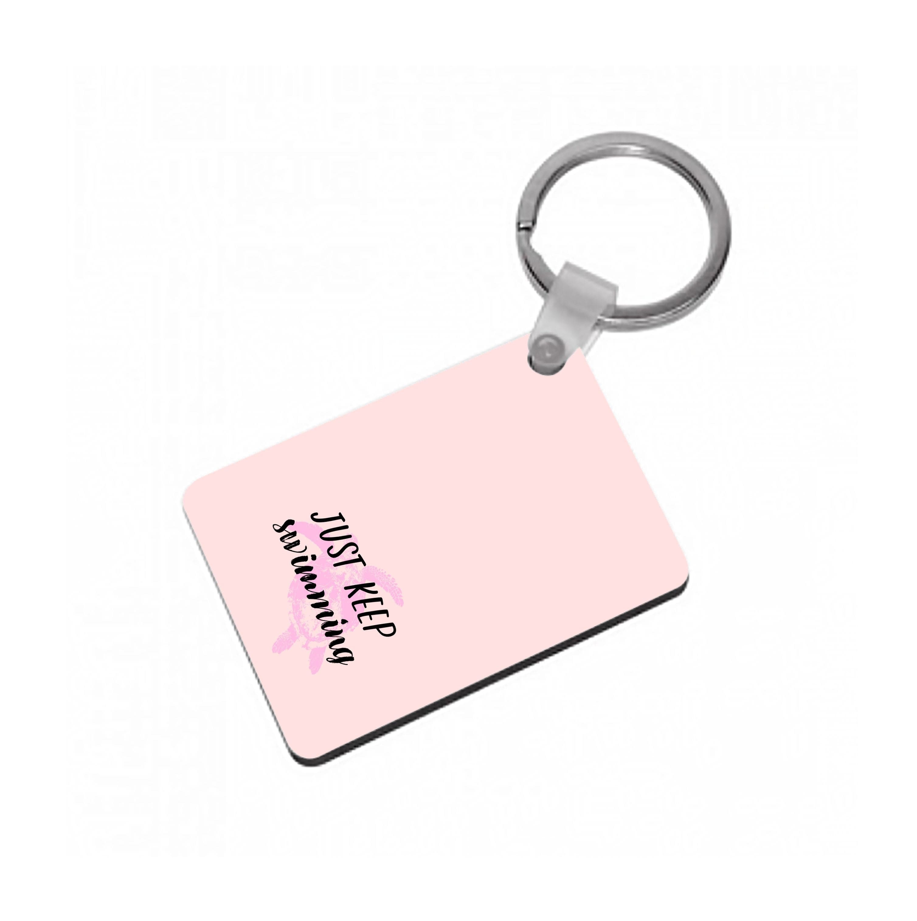 Just Keep Swimming - Summer Keyring