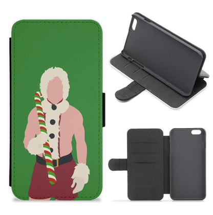 Christmas Schmidt Flip / Wallet Phone Case