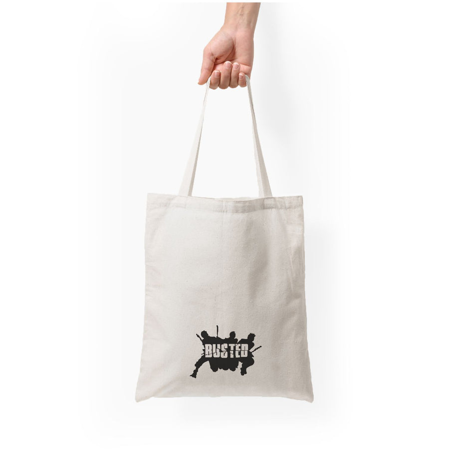 Splatter Text - Busted Tote Bag