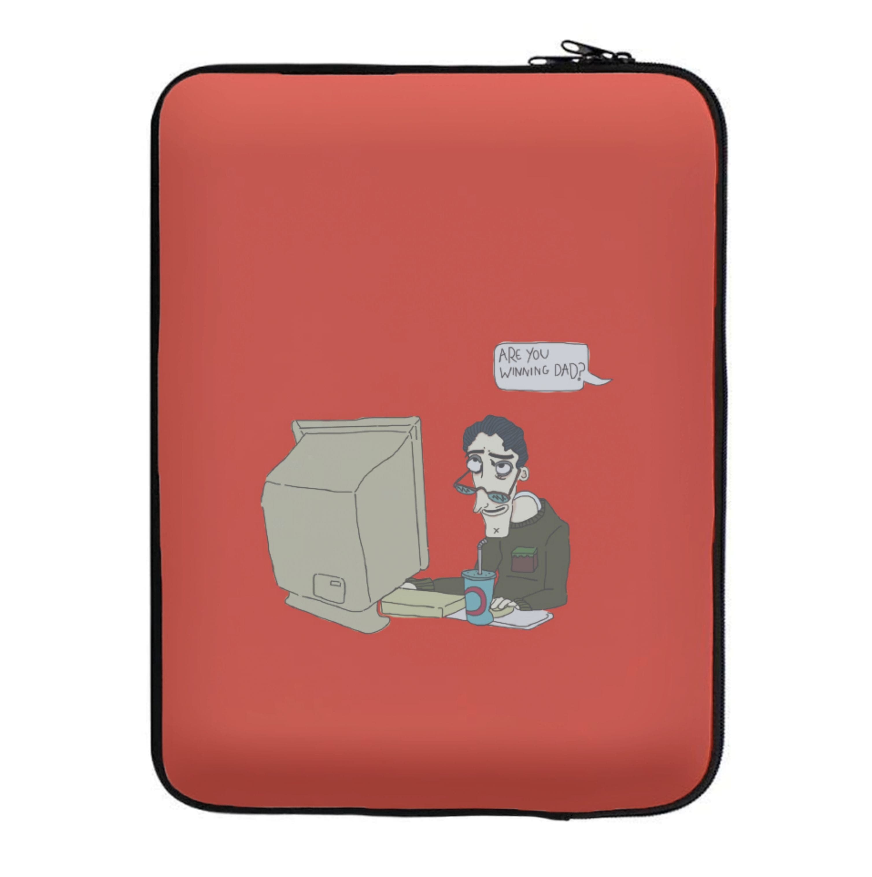 Are You Winning Dad Laptop Sleeve