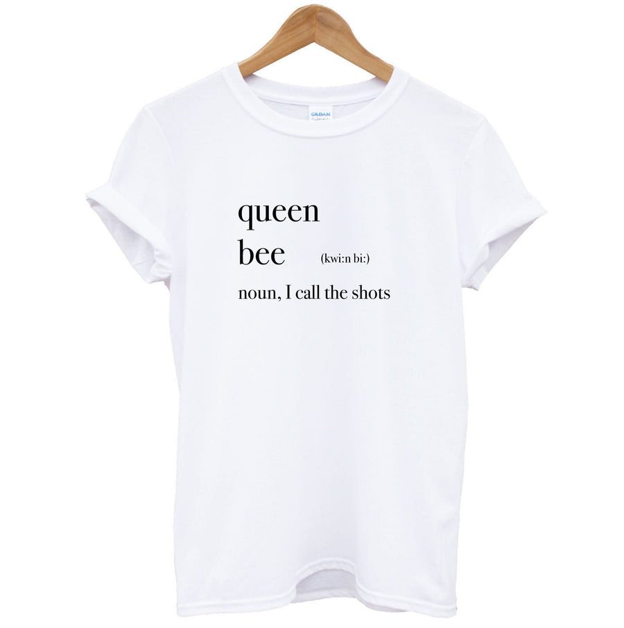 Queen Bee Definition - Beyonce T-Shirt