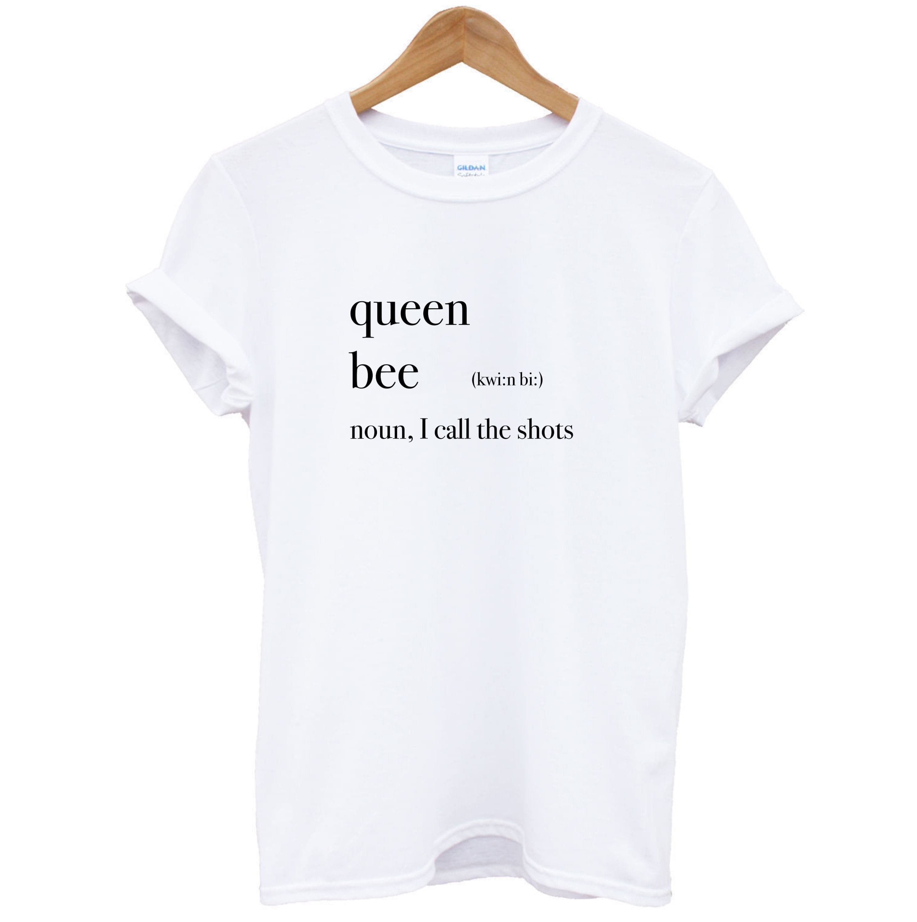 Queen Bee Definition - Queen B T-Shirt