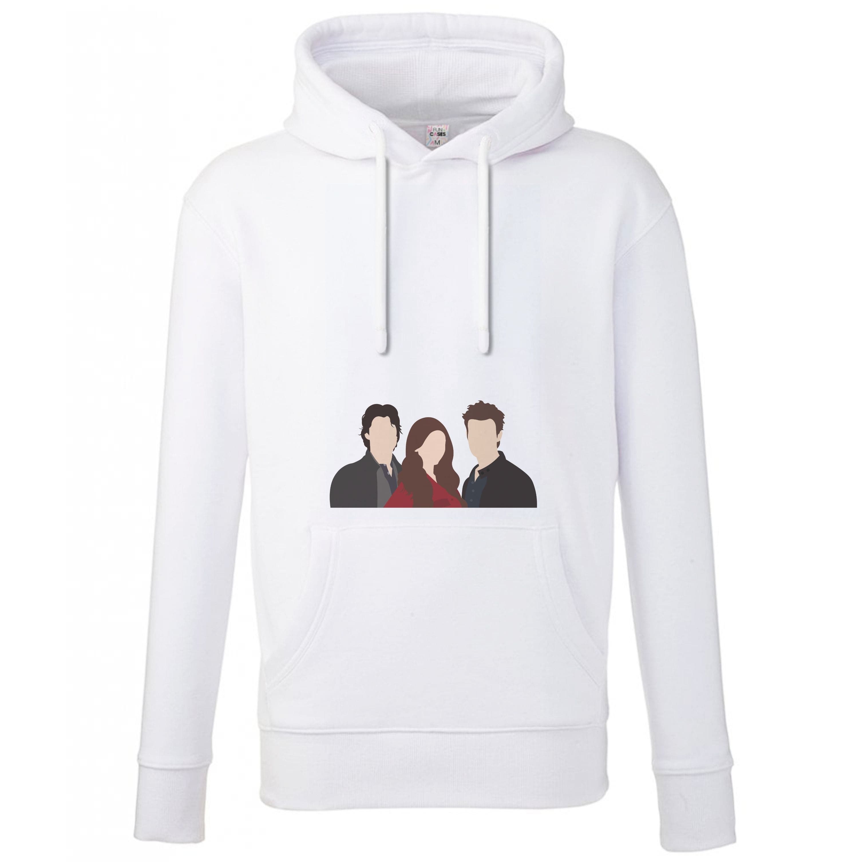 Elena, Damon And Stefan - VD Hoodie